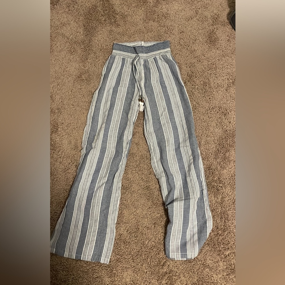 Flare linen pant
